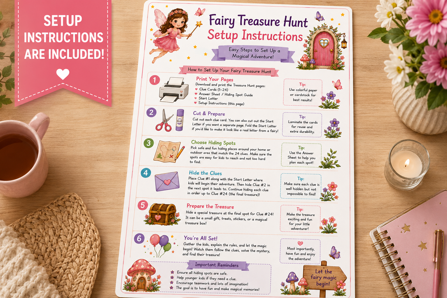 Fairy Themed Party.